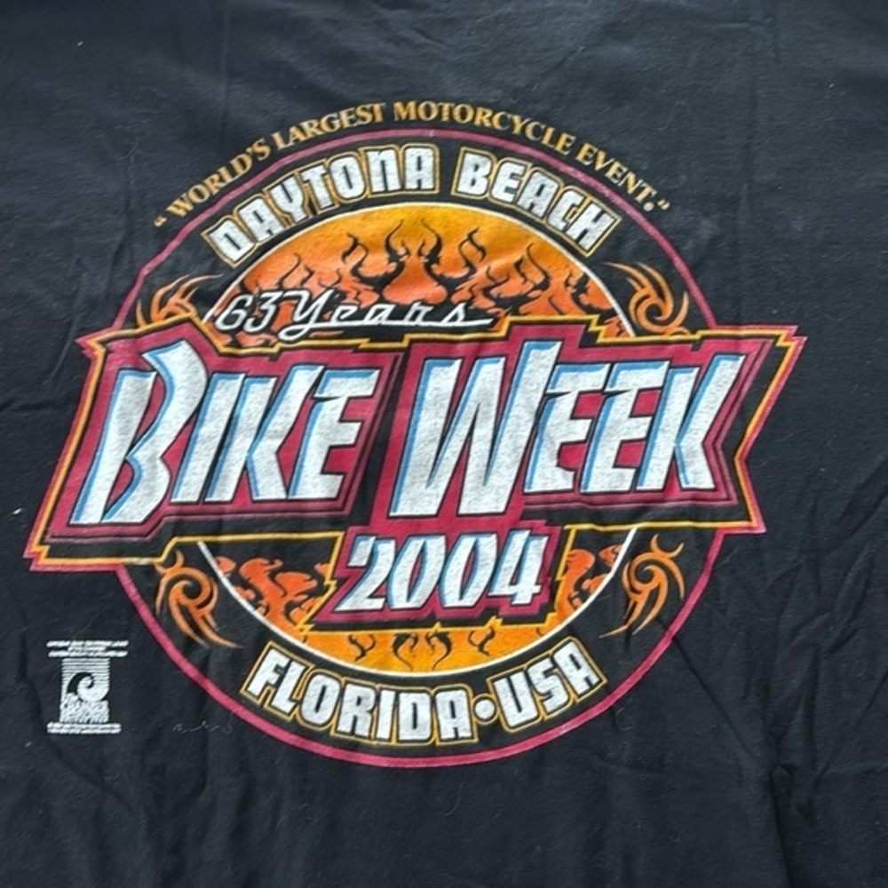 Daytona Bike Week 2004 tshirt. xl or xxl tag is removed